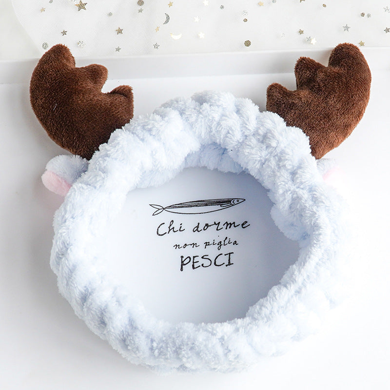 Cute Panda Ear Soft Carol Fleece Women Headband Cute Panda Ear Soft Carol Fleece Women Headband